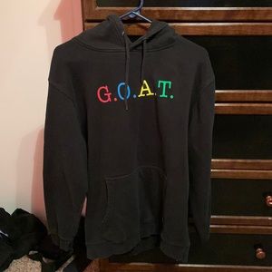 Large Black G.O.A.T Hoodie